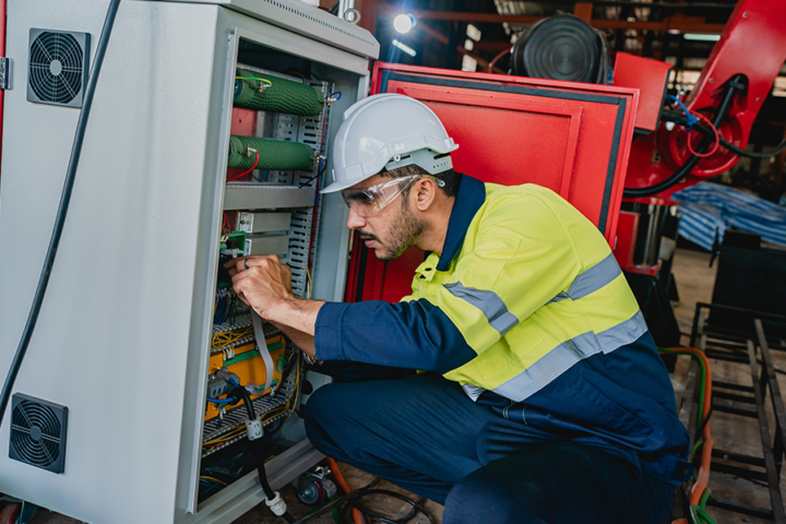 instalación de sistema contra incendios residencial